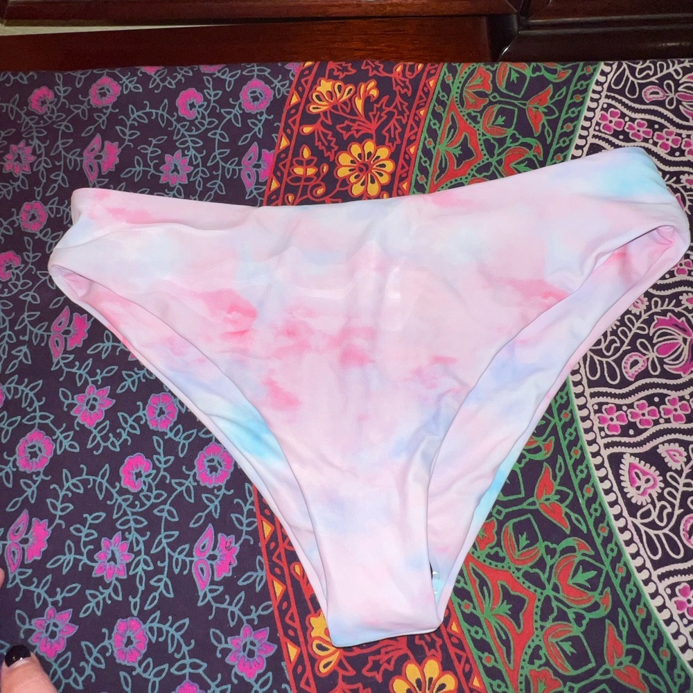 SHEIN Tie-Dye Bikini Bottom